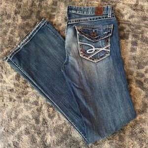 BKE Boot Cut Blue Jeans